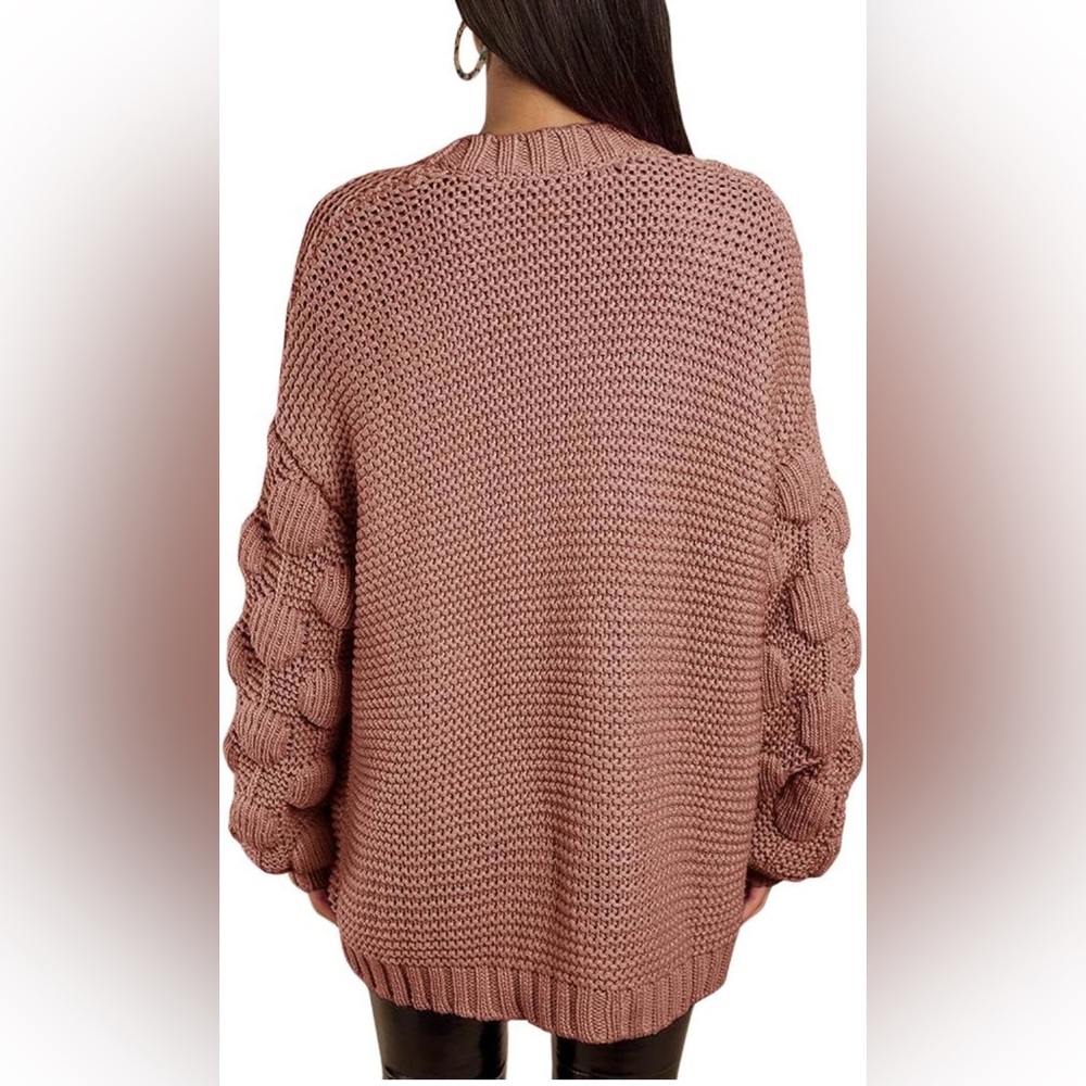 Beautiful brown cardigan - Picture 4 of 4